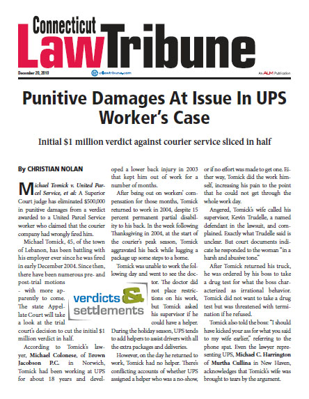 punitive-damages-at-issue-in-ups-workers-case